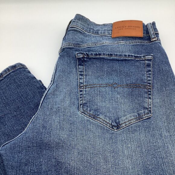 Lucky Brand‎ Mens 121 Slim Straight Jeans Size 38 x 32 - Picture 1 of 10